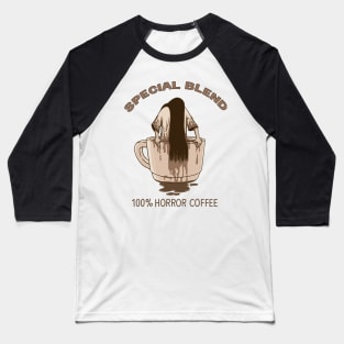 horror coffee Baseball T-Shirt